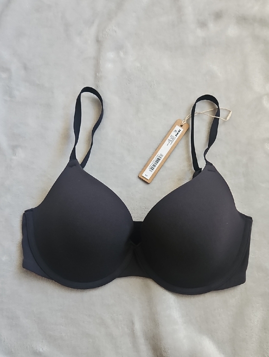 SKIMS Other - SKIMS Black Seamless T-Shirt Bra